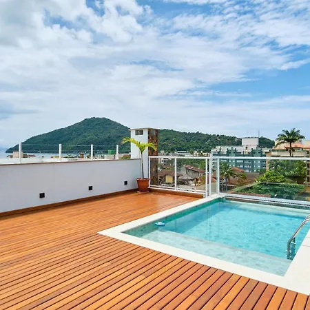 Novo 300M Da Orla Em Ubatuba - Wi-Fi E Piscina Apartment Exterior photo