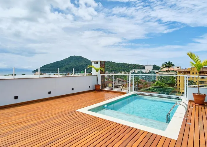 Novo 300M Da Orla Em Ubatuba - Wi-Fi E Piscina